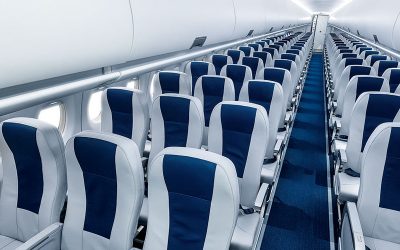 Legcsendesebb ülőhelyek a repülőn